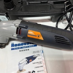 リノベーター マルチツールキット WT02234 サンドペーパー 一部欠品 動作確認済み 元箱あり ショップジャパン 中古品 ③の画像