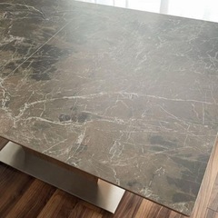 【札幌市直接引取のみ】セラミック　ALETTA（アレッタ）　ダイニングテーブルの画像