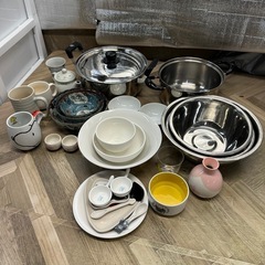 無料、食器類の画像