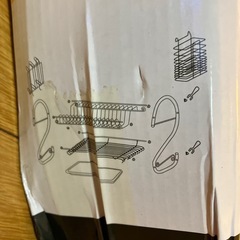 【決まりました】［新品・未開封］ステンレス製 食器乾燥棚の画像