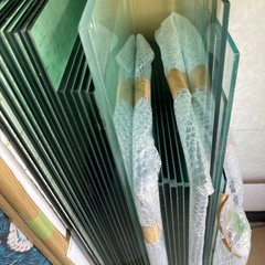 店舗用すりガラス棚板120x35の画像