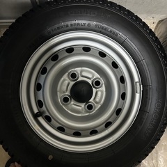 ハイゼットジャンボ　タイヤ付きホイール　４本の画像