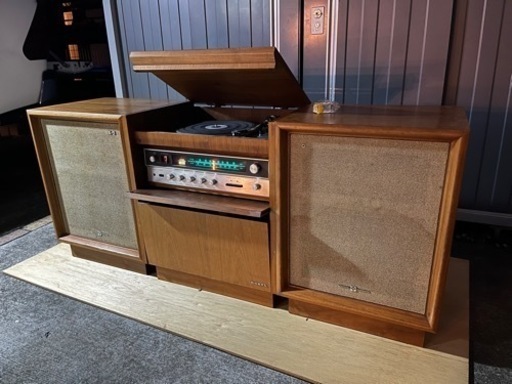 ONKYO　レコードプレイヤー　コンポ　FM AM