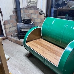 ドラム缶チェア