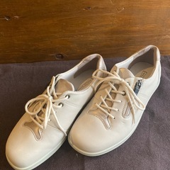 美品❗️ベージュ　22.0㎝ 4E アキレスソルボ ACHLLE...