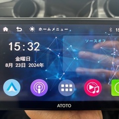 9月22日迄　atoto カーオーディオ　　Bluetooth