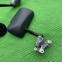 日野　デュトロ2t ワイド新車外し純正美品ミラー両側電動格納♪ミラー 左右セット ドアミラー の画像