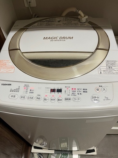 \n洗濯機7kg　AW-7D3M(N)  東芝