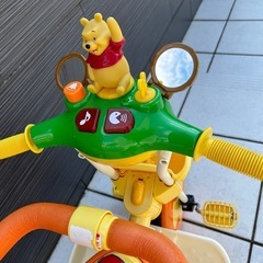 プーさん　三輪車の画像