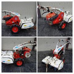 耕運機　畝立て、土寄せ耕運機　農用トラクター　マメトラ　SRV4FX　長野市の画像