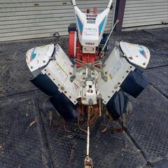 耕運機　畝立て、土寄せ耕運機　農用トラクター　マメトラ　SRV4FX　長野市の画像