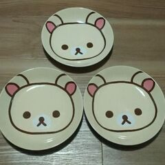 ほぼ新品 リラックマ 平皿 3枚の画像