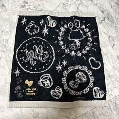 ハローキティ　MARUSHIN ハンドタオル　モノトーンの画像