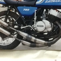 KAWASAKI 750SS用　クロスチャンバー　売れました🙇の画像