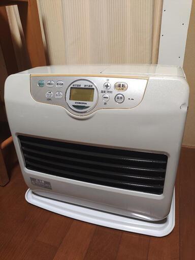 商談中　コロナ　石油ストーブ　薄いグレー　タンク容量7.2L
