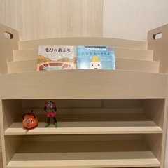 収納　本棚　おもちゃBOXの画像