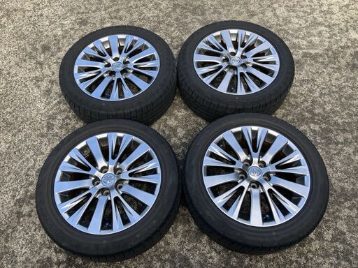 ★20系 後期 アルファード/ヴェルファイア【235/50R18】18X7.5J+45 PCD114.3 純正アルミ/ハイグロス/ゴールデンアイズ