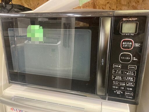 ☆中古￥6,500！SHARP　電子レンジ　家電　2019年製　RE-S55BJ-B型　【BH152】