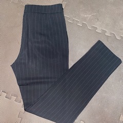 アルマーニコレツォーニ ストライプ レディーススーツ ストレッチセットアップの画像
