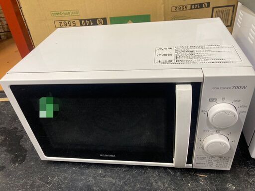 ☆中古￥5,500！IRIS OHYAMA　電子レンジ　家電　IMG-T177-6-W型　2021年製　【BH153】