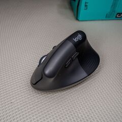 Logicool(ロジクール)ワイヤレス 静音 エルゴノミック マウス LIFT M800GR Bolt Bluetooth smartwheel ワイヤレスマウス 無線の画像