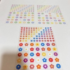 花柄シール1シート¥50！！