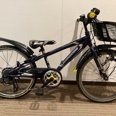 ブリヂストンのジュニアサイクル(自転車)22インチの画像