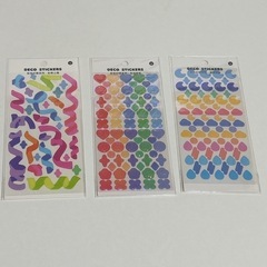 キラキラシール1シート￥50！！