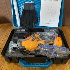値下げ！【新品未使用】電動ノコギリ 充電式 レシプロソー 2個の4000mAhバッテリー付きの画像