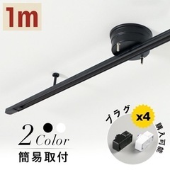 ダクトレール 1m ライティングレール レールライト 配線ダクト...