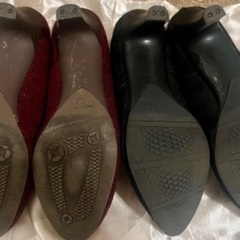 パンプス 秋物 2足セット 24.0cmの画像