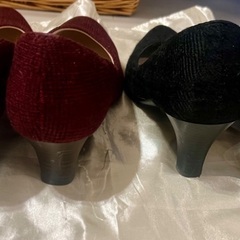 パンプス 秋物 2足セット 24.0cmの画像