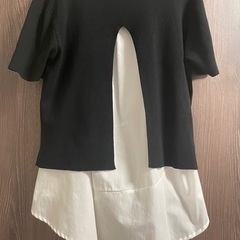 カットソー(黒)の画像