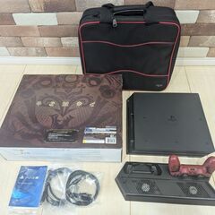 【PS4 Pro 本体】限定品 モンハン  1万円相当の専用バッグおまけの画像