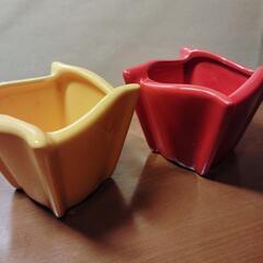 陶器のミニ観葉鉢セット