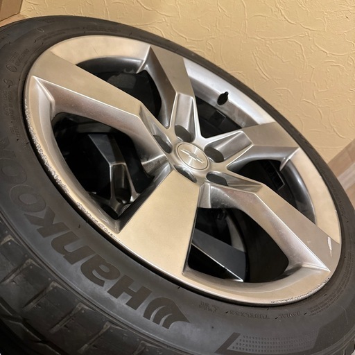 シボレー　カマロ　5代目　溝ありタイヤ付き純正ホイール