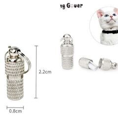 ペット用迷子カプセル（新品）の画像