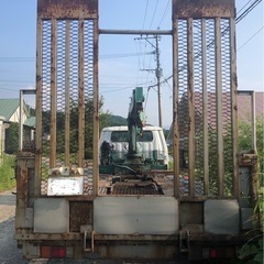 ユニック付き　積載車　車検付き　キャリアカーの画像