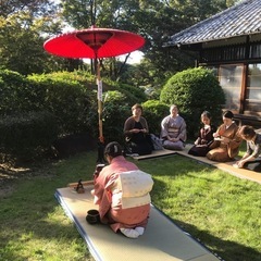 茶道　野点を体験してみよう！