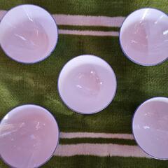 ご飯茶碗 花柄　5個セットの画像