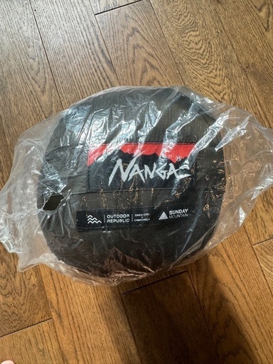 未使用　NANGA×SUNDAY MOUNTAIN ナンガ×サンデーマウンテン リミテッドシュラフ SF600 快適使用温度 5℃