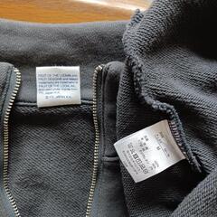 【 FRUIT  of  THE  LOOM 】 ヘビーオンスハーフZIP スウェット　メンズ・レディース　(クリーニング済)の画像