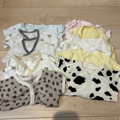 赤ちゃん50〜60肌着10枚