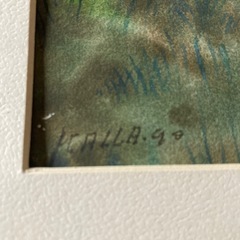 絵画　ペルー　チチカカ湖　アート　paint Peruの画像