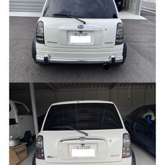 ミラジーノ1000　ターボ　オーバーフェンダー付き（車幅変更登録済み）の画像