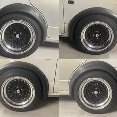 ミラジーノ1000　ターボ　オーバーフェンダー付き（車幅変更登録済み）の画像