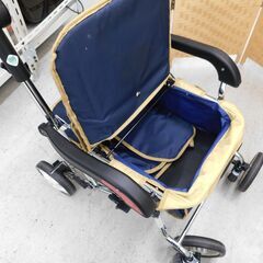 【恵庭】Walking Stecky　シルバーカー　手押し車　折り畳み式　中古品　PayPay支払いOK！の画像