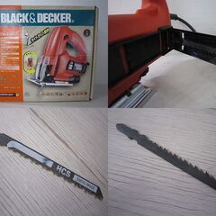 BLACK＆DECKER ブラックアンドデッカー シャープカットジグソー KS888【中古】JO9002NAの画像
