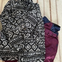 新品同様❣️スノーボードレディース、キッズ、ウエアなど、全てフルセット❣️の画像