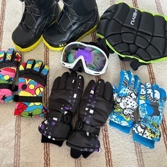 新品同様❣️スノーボードレディース、キッズ、ウエアなど、全てフルセット❣️の画像